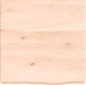 vidaXL Blat do łazienki, 40x40x(2-6) cm, surowe, lite drewno 3