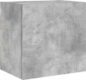 vidaXL 4-cz. zestaw mebli TV, szarość betonu, materiał drewnopochodny 6