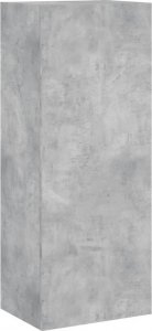 vidaXL 4-cz. zestaw mebli TV, szarość betonu, materiał drewnopochodny 8