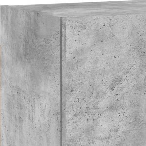 vidaXL 4-cz. zestaw mebli TV, szarość betonu, materiał drewnopochodny 10