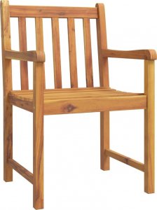 vidaXL vidaXL Krzesła ogrodowe, 8 szt., 56x55,5x90 cm, lite drewno akacjowe 3