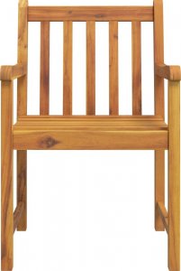 vidaXL vidaXL Krzesła ogrodowe, 8 szt., 56x55,5x90 cm, lite drewno akacjowe 4