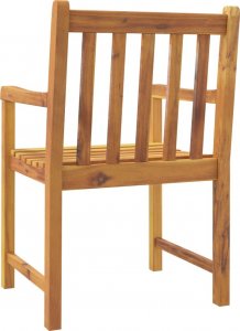 vidaXL vidaXL Krzesła ogrodowe, 8 szt., 56x55,5x90 cm, lite drewno akacjowe 6