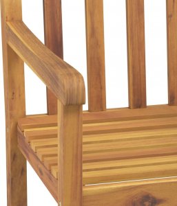 vidaXL vidaXL Krzesła ogrodowe, 6 szt., 56x55,5x90 cm, lite drewno akacjowe 7