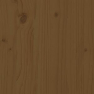 vidaXL Krzesła ogrodowe, 2 szt., miodowy brąz, lite drewno sosnowe 6