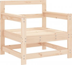 vidaXL vidaXL Krzesła ogrodowe, 2 szt., lite drewno sosnowe 3