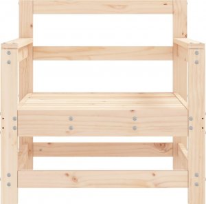 vidaXL vidaXL Krzesła ogrodowe, 2 szt., lite drewno sosnowe 4