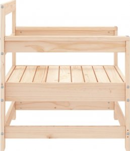 vidaXL vidaXL Krzesła ogrodowe, 2 szt., lite drewno sosnowe 5