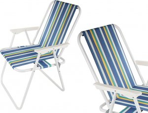 Verk Krzesło składane ogrodowe turystyczne plażowe lekkie biwakowe pod namiot Krzesło składane ogrodowe turystyczne plażowe lekkie biwakowe pod namiot 6
