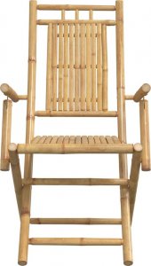 vidaXL vidaXL Składane krzesła ogrodowe, 8 szt., 53x66x99 cm, bambusowe 5