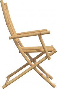 vidaXL vidaXL Składane krzesła ogrodowe, 8 szt., 53x66x99 cm, bambusowe 6