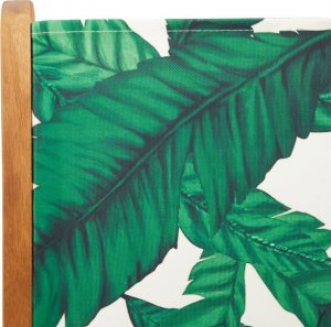 vidaXL vidaXL Rozkładane krzesła ogrodowe, 4 szt., zielona tkanina i drewno 9