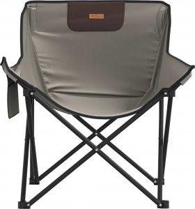vidaXL Krzesła turystyczne z kieszenią, składane, 2 szt., szare 5