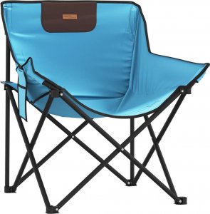 vidaXL Krzesła turystyczne z kieszenią, składane, 2 szt. 4