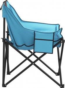 vidaXL Krzesła turystyczne z kieszenią, składane, 2 szt. 7