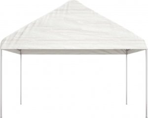 vidaXL vidaXL Namiot ogrodowy z dachem, biały, 11,15x4,08x3,22 m, polietylen 3