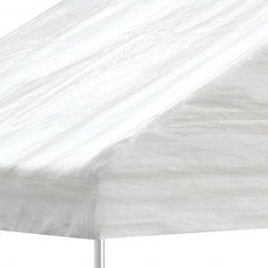 vidaXL vidaXL Namiot ogrodowy z dachem, biały, 11,15x4,08x3,22 m, polietylen 4