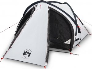 vidaXL Namiot turystyczny, 2-os., biały, zaciemniany, wodoszczelny 2