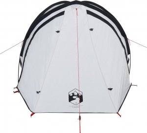 vidaXL Namiot turystyczny, 2-os., biały, zaciemniany, wodoszczelny 6