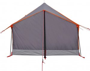 vidaXL Namiot turystyczny, 2-os., szaro-pomarańczowy, wodoszczelny 9