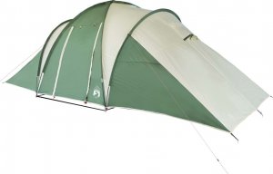 vidaXL Namiot rodzinny, 6-os., kopułowy, zielony, wodoszczelny 7