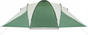 vidaXL Namiot rodzinny, 6-os., kopułowy, zielony, wodoszczelny 8