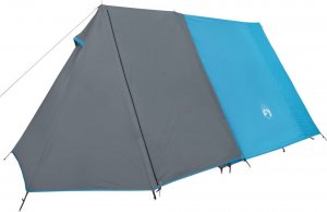 vidaXL Namiot turystyczny, 3-os., niebieski, wodoszczelny 5