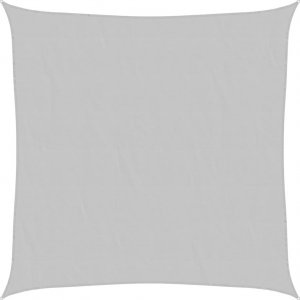 vidaXL vidaXL Żagiel przeciwsłoneczny, jasnoszary, 2,5x2,5 m, 100% poliester 2