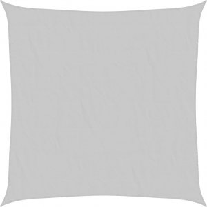 vidaXL vidaXL Żagiel przeciwsłoneczny, jasnoszary, 7x7 m, 100% poliester 2