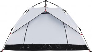 vidaXL Namiot 2-os., biały, zaciemniany, szybkie rozkładanie 8