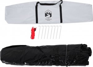 vidaXL Namiot 2-os., biały, zaciemniany, szybkie rozkładanie 10