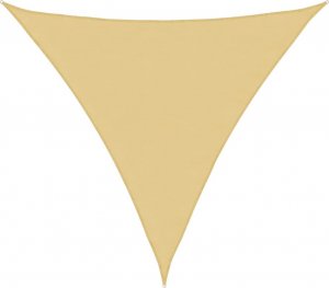 vidaXL Żagiel przeciwsłoneczny, piaskowy, 3,6x3,6x3,6m, 100% poliester 2