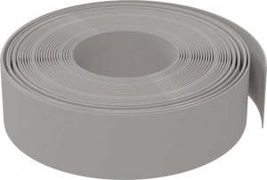 vidaXL Obrzeża ogrodowe, 4 szt., szare, 10 m, 15 cm, polietylen 5