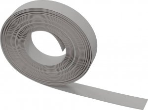 vidaXL Obrzeża ogrodowe, 5 szt., szare, 10 m, 10 cm, polietylen 4