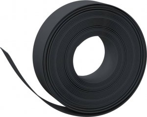 vidaXL Obrzeża ogrodowe, 4 szt., czarne, 10 m, 15 cm, polietylen 3