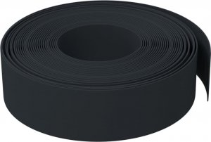 vidaXL Obrzeża ogrodowe, 4 szt., czarne, 10 m, 15 cm, polietylen 4