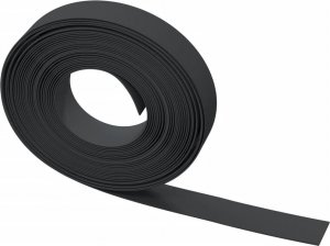 vidaXL Obrzeża ogrodowe, 5 szt., czarne, 10 m, 10 cm, polietylen 5