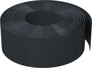 vidaXL vidaXL Obrzeża ogrodowe, 3 szt., czarne, 10 m, 20 cm, polietylen 4