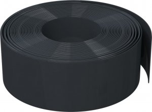 vidaXL vidaXL Obrzeża ogrodowe, 5 szt., czarne, 10 m, 20 cm, polietylen 4