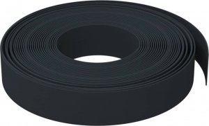 vidaXL vidaXL Obrzeża ogrodowe, 3 szt., czarne, 10 m, 10 cm, polietylen 4