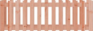 vidaXL Rabata ogrodowa z płotkiem, 150x50x50cm, lite drewno daglezjowe 5