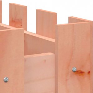 vidaXL Rabata ogrodowa z płotkiem, 150x50x50cm, lite drewno daglezjowe 7