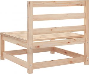 vidaXL Sofy ogrodowe bez podłokietników, 2 szt., 70x70x67 cm, sosnowe 7