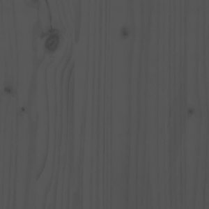 vidaXL Ogrodowe siedziska środkowe, szare, 2 szt., lita sosna 7