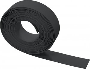 vidaXL Obrzeża ogrodowe, 3 szt., czarne, 10 m, 15 cm, polietylen 5