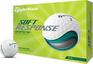 Taylor Made morele Piłki golfowe TAYLOR MADE Soft Response (białe) 1