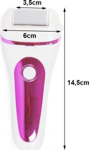 Verk Elektryczny pilnik do stóp pięt tarka frezarka lcd Elektryczny pilnik do stóp pięt tarka frezarka lcd 10