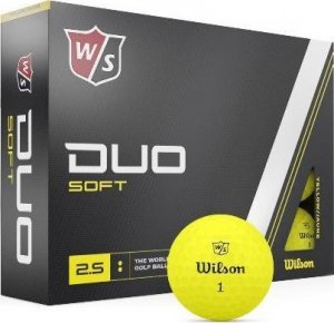 Wilson Staff morele Piłki golfowe Wilson Staff Duo Soft (żółty mat, 12 szt.) 1