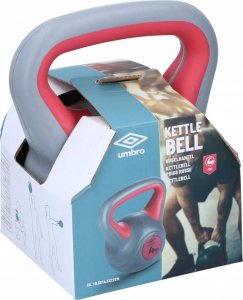 Kettlebell Umbro HANTLA KOMPOZYTOWA KETTLEBELL 4 KG ODWAŻNIK UMBRO 4