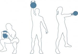 Kettlebell Umbro Hantla odważnik do ćwiczeń kompozytowa kettlebell Umbro 2 kg 2